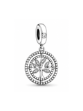 Charm de Plata 925 | Árbol de la Vida Fondo Blanco