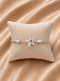 Pulsera de Plata 925 | Ajustable Estrellas