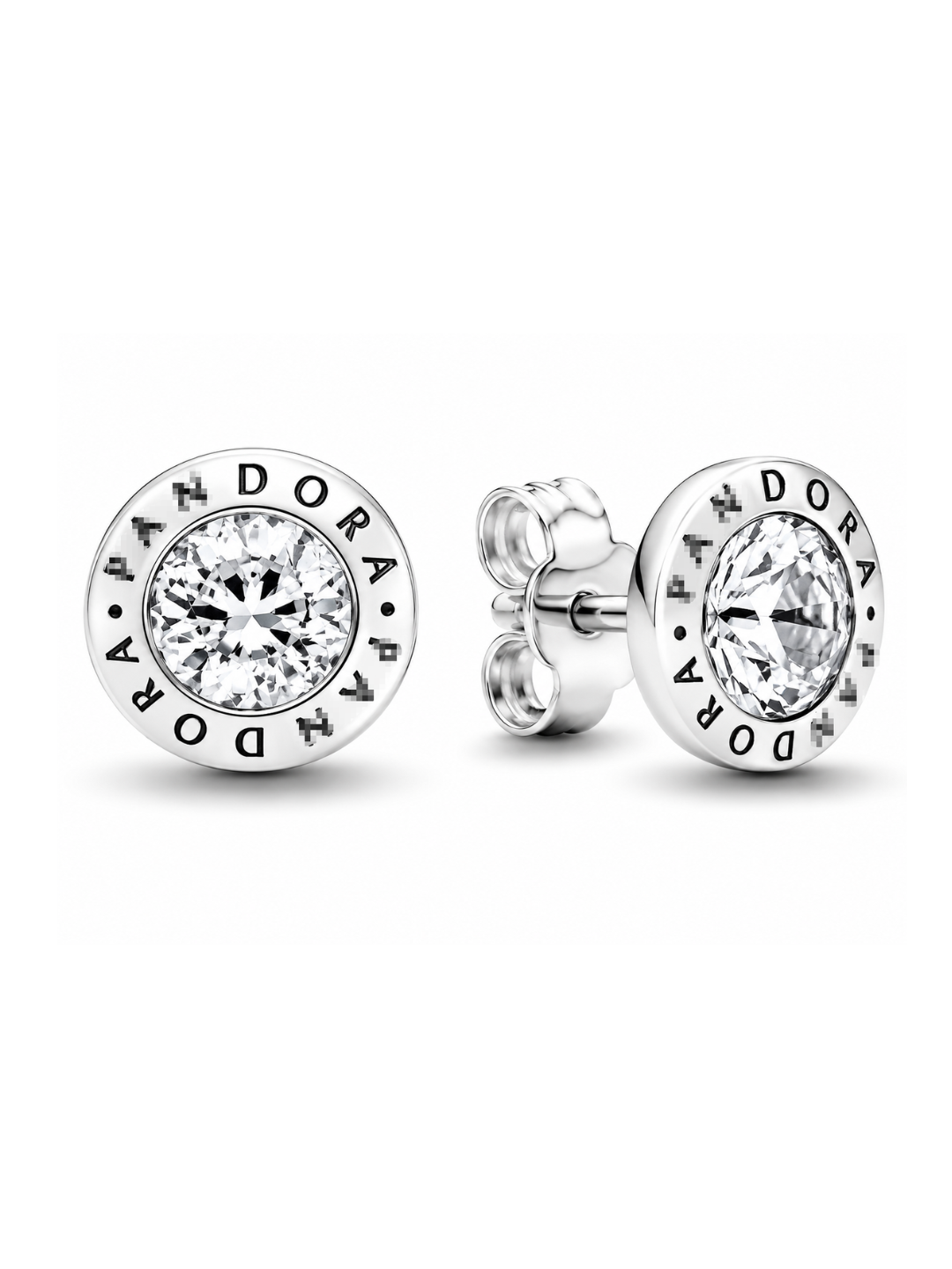 Pendientes Botón Brilliance - Aretes Mujer con Brillantes
