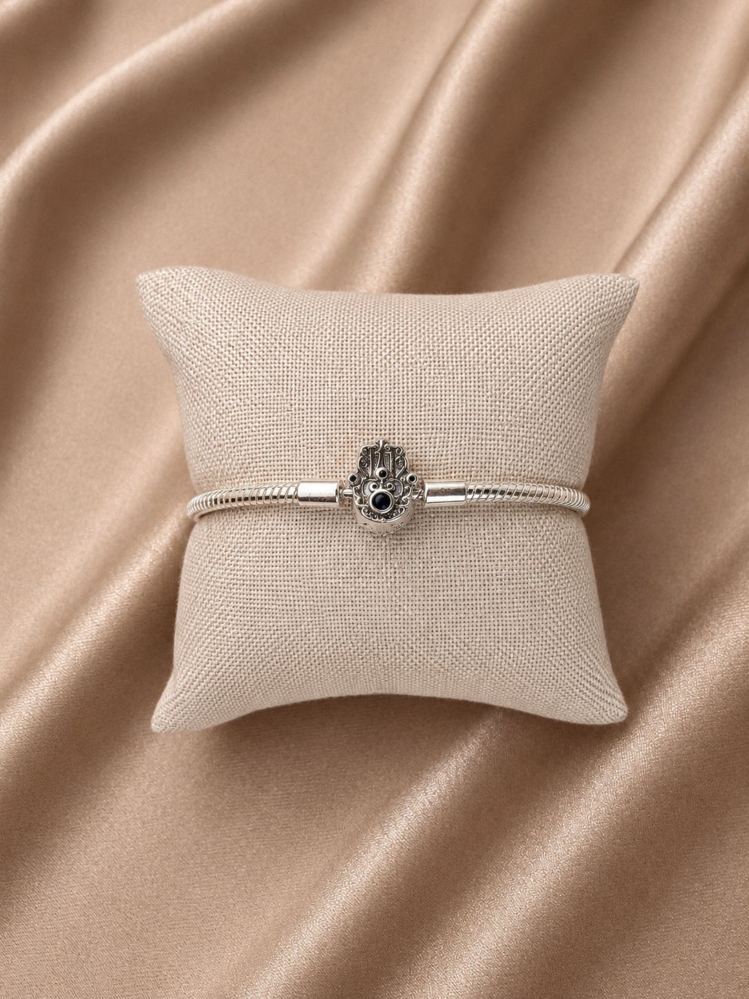 Pulsera de Plata 925 | Mano de Fátima