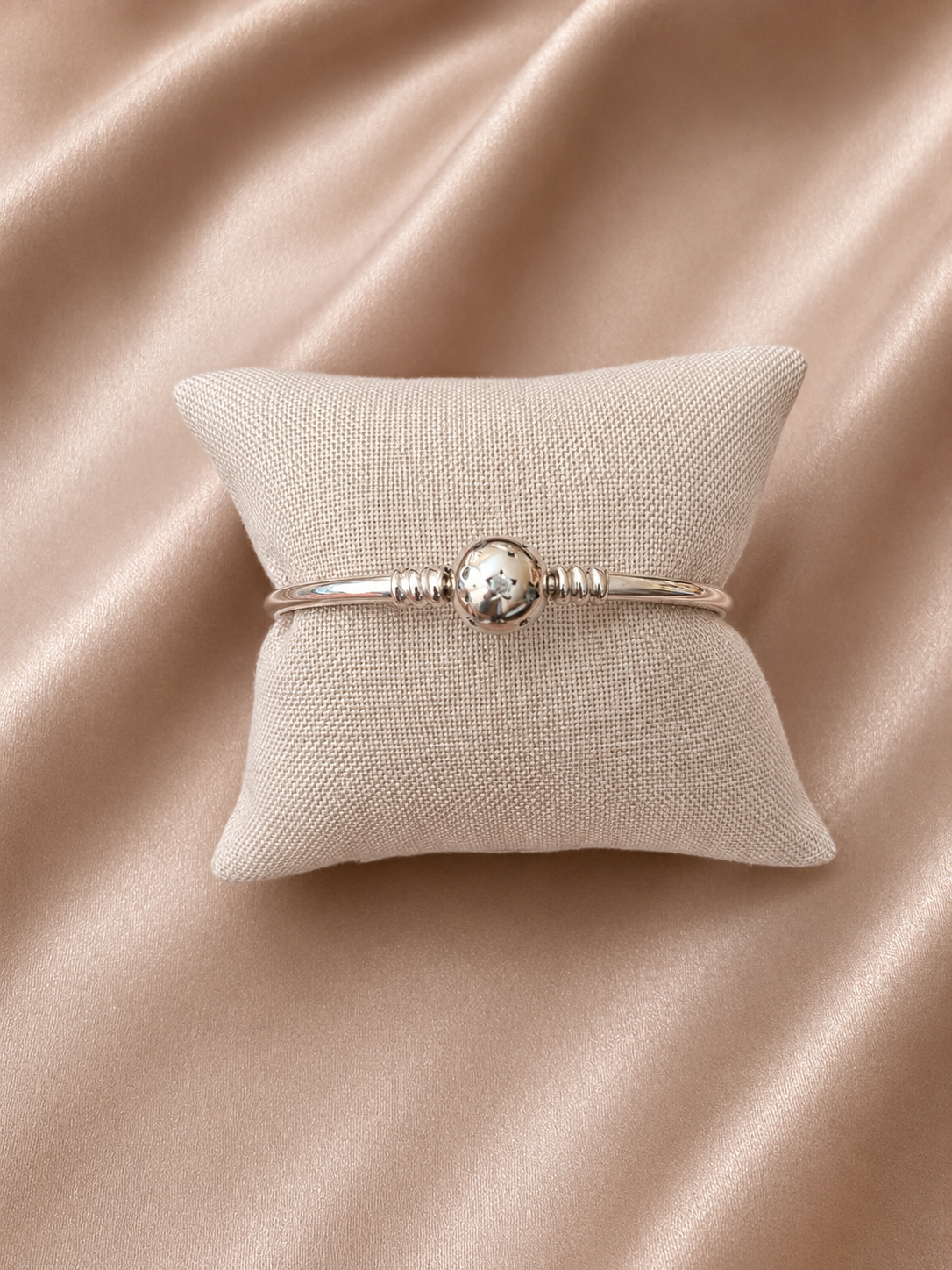 Pulsera de Plata 925 | Rígida Estrella