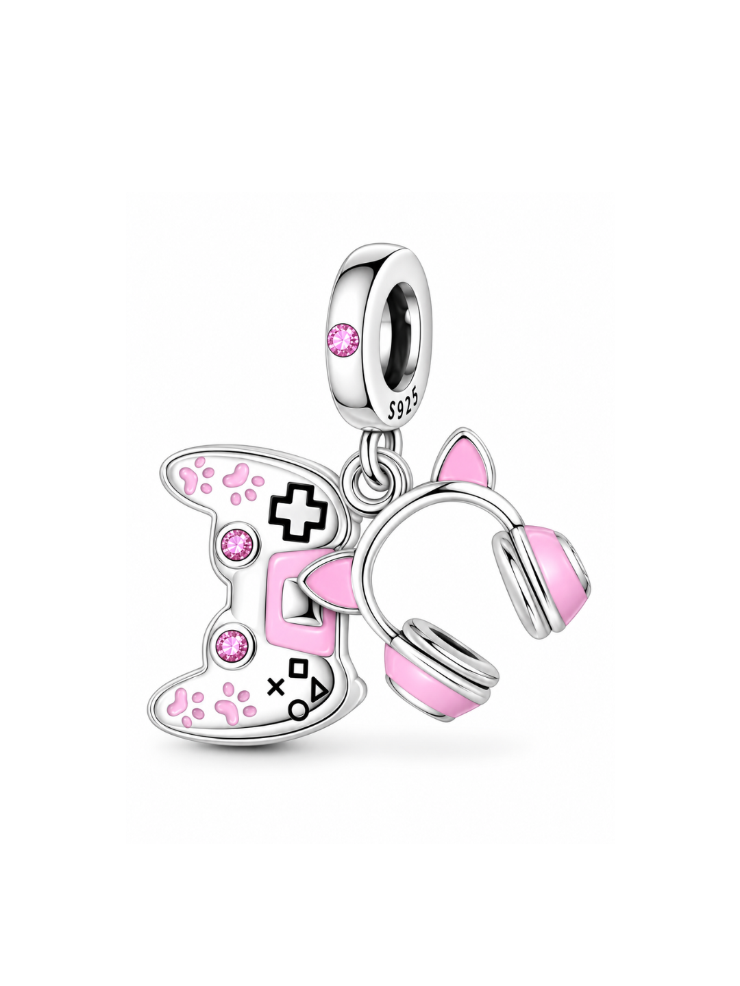 Charm de Plata 925 | Gamer Girl