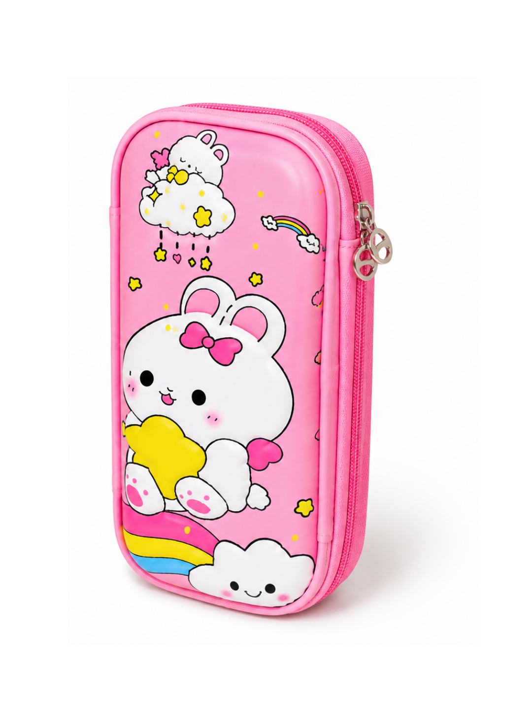 Cartuchera Diseño Conejo Kawaii - Estuche Escolar para Niñas