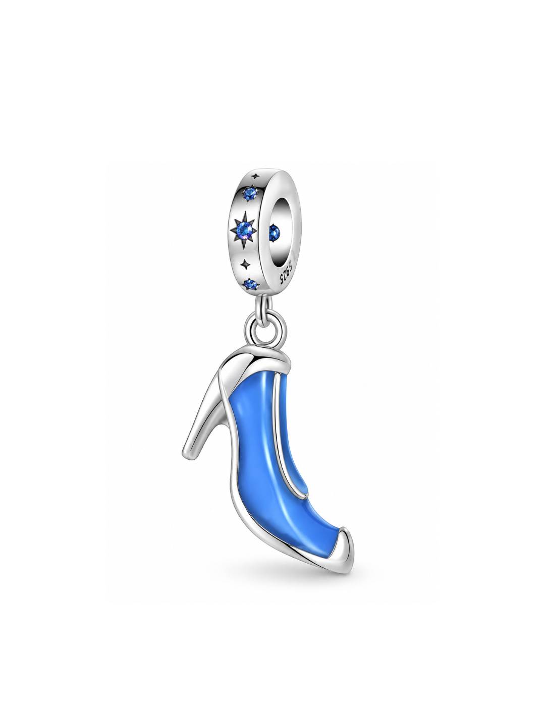 Charm de Plata 925 | Zapatilla Cristal Cenicienta
