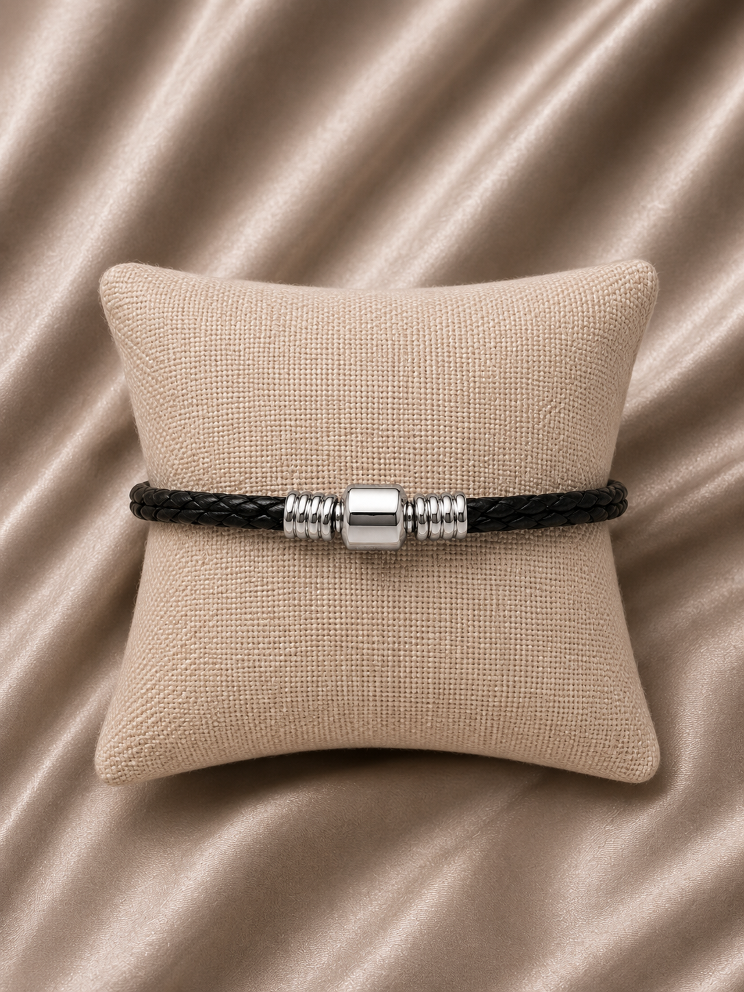Pulsera de Plata 925 Trenzada Clásica - Bisutería Mujer